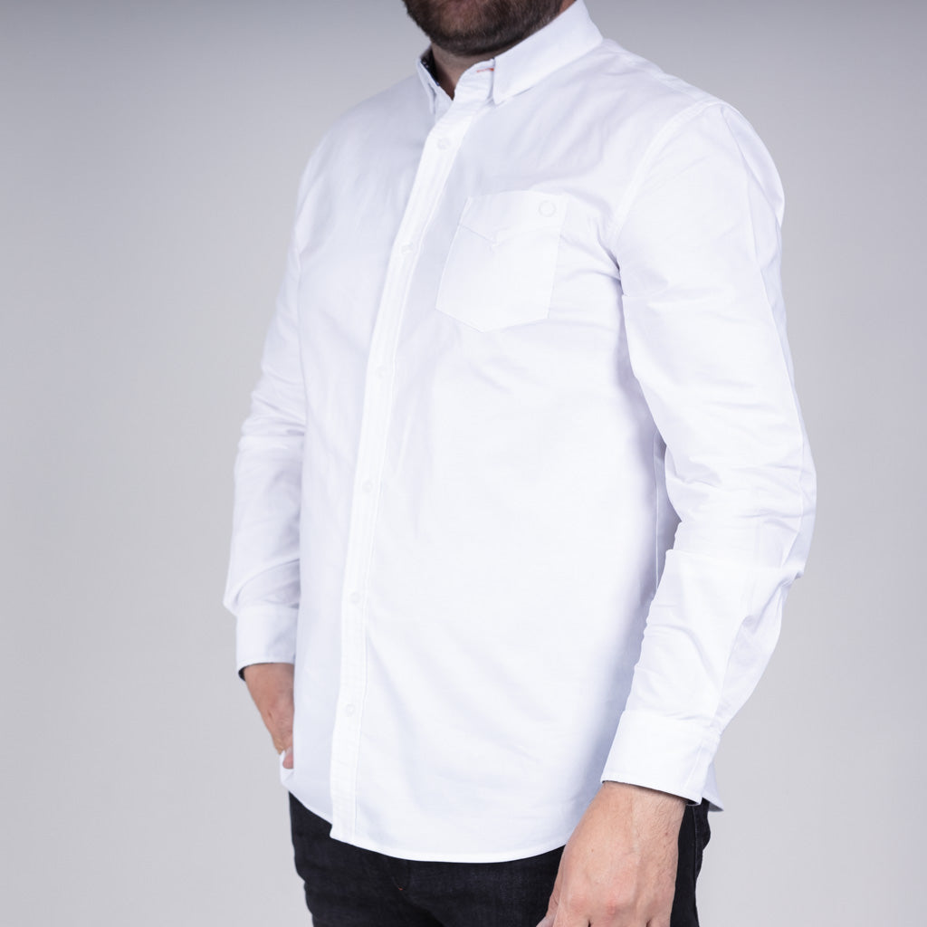 Lundie Cotton Oxford Long Sleeve Shirt