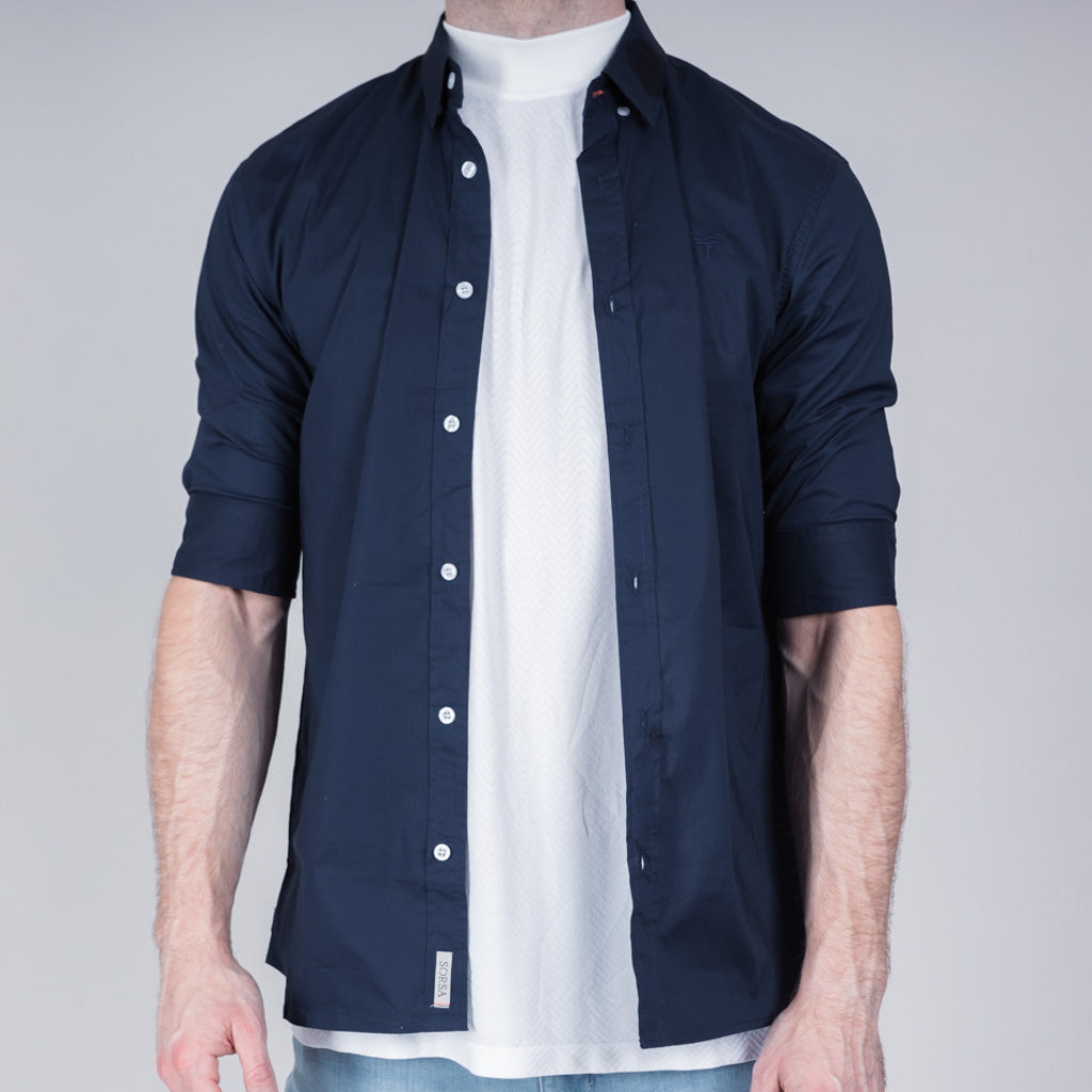 Mill Cotton Half Sleeve Shirt