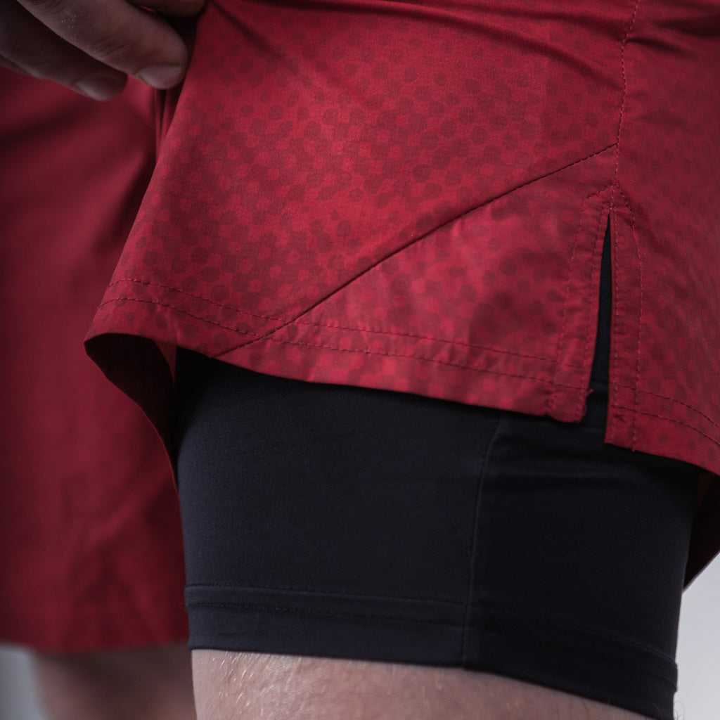 Mor 2 in 1 Short - Salsa