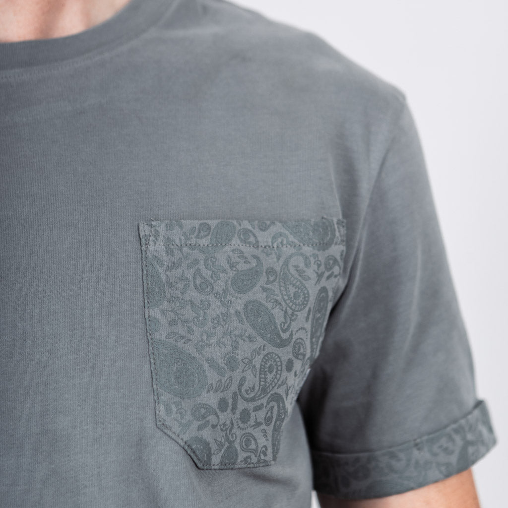 Morar Print Pocket T-Shirt - High Rise