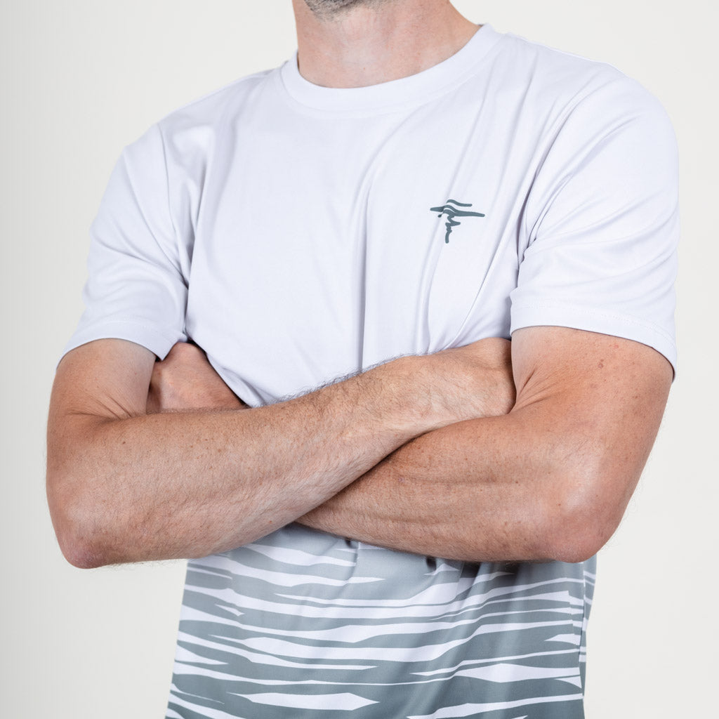 Morton Crew Neck T-Shirt - Birch & Four Leaf