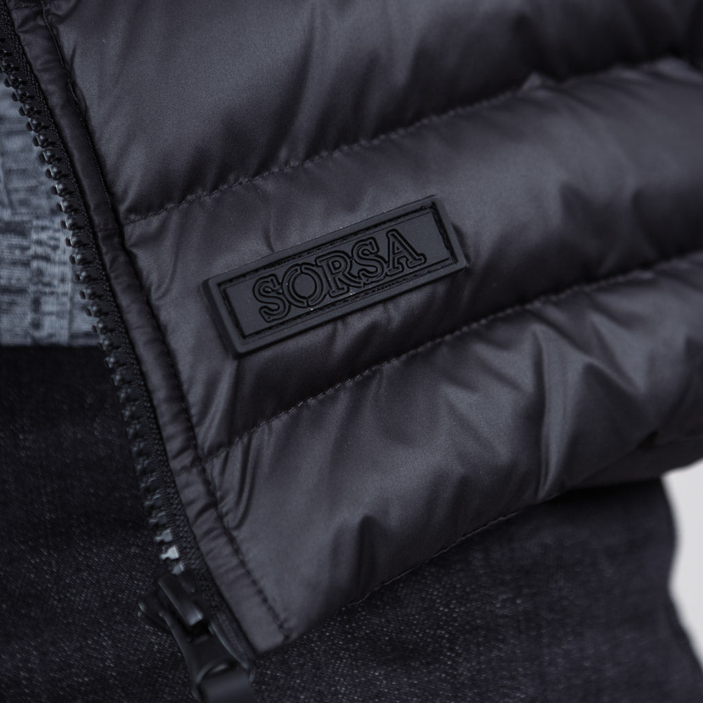 Nam Micro Bubble Gilet - Jet Black