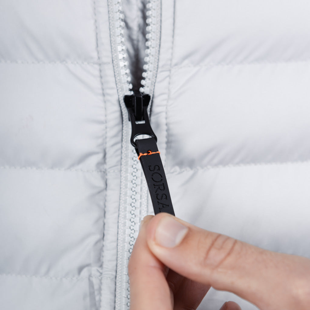 Nam Micro Bubble Gilet - Silver