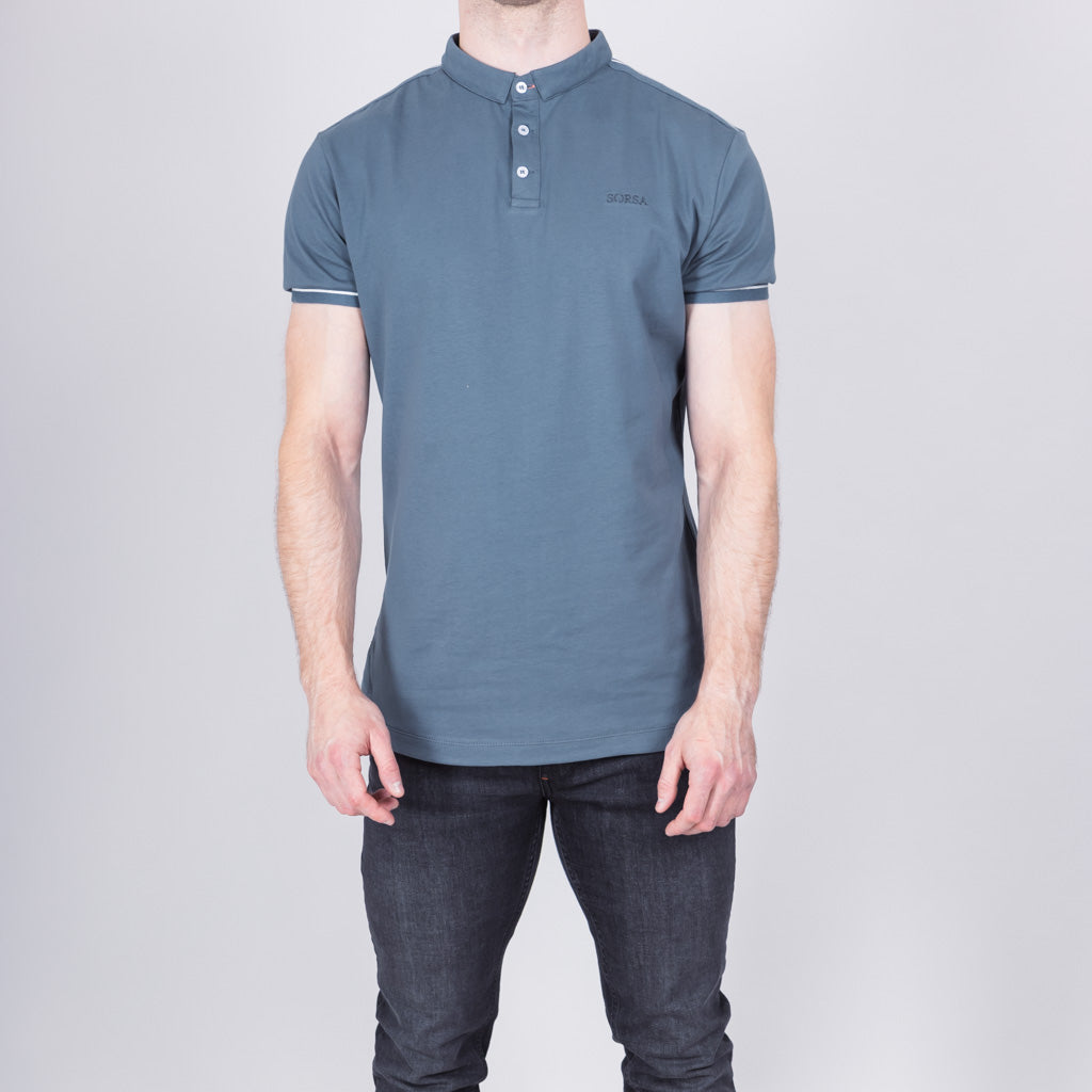 Nid Pique Jersey Polo Shirt - Mallard