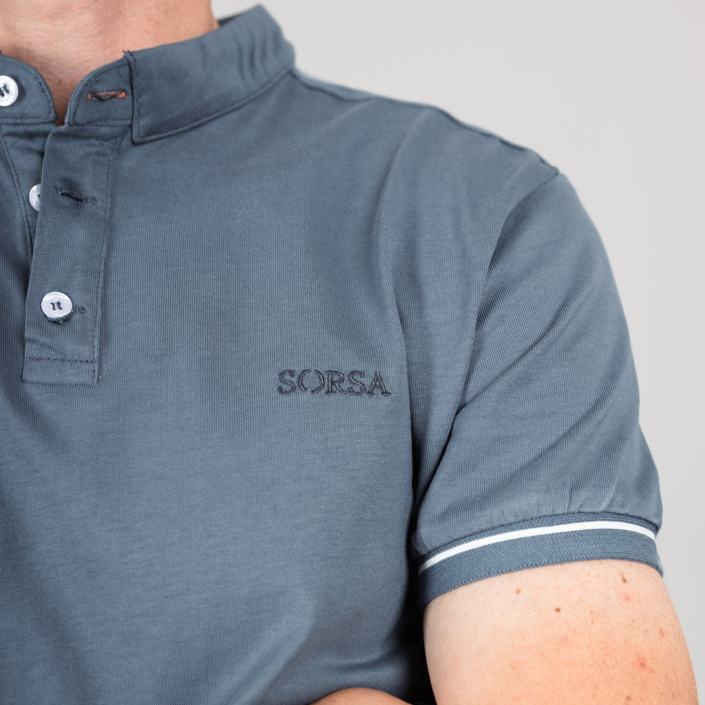 Nid Pique Jersey Polo Shirt - Mallard