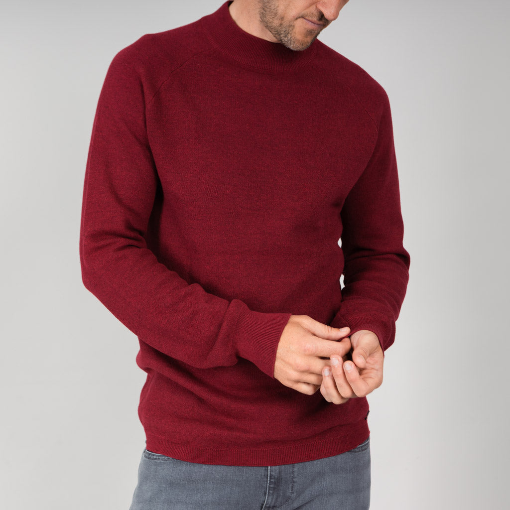 Palm Merino Blend Turtle Neck Knit