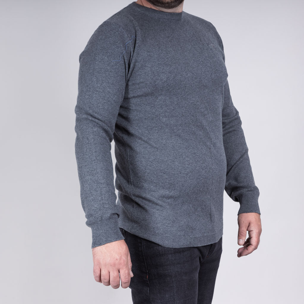 Possil Merino Blend Crew Neck Knit