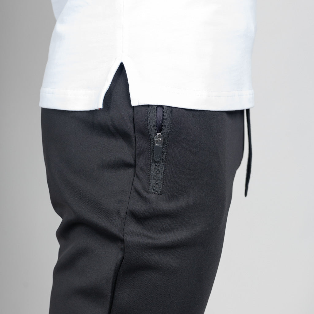 Prill Stretch Fitted Track Pant - Jet Black