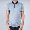 Roy Birdseye Jersey Polo Shirt - Silver Birdseye