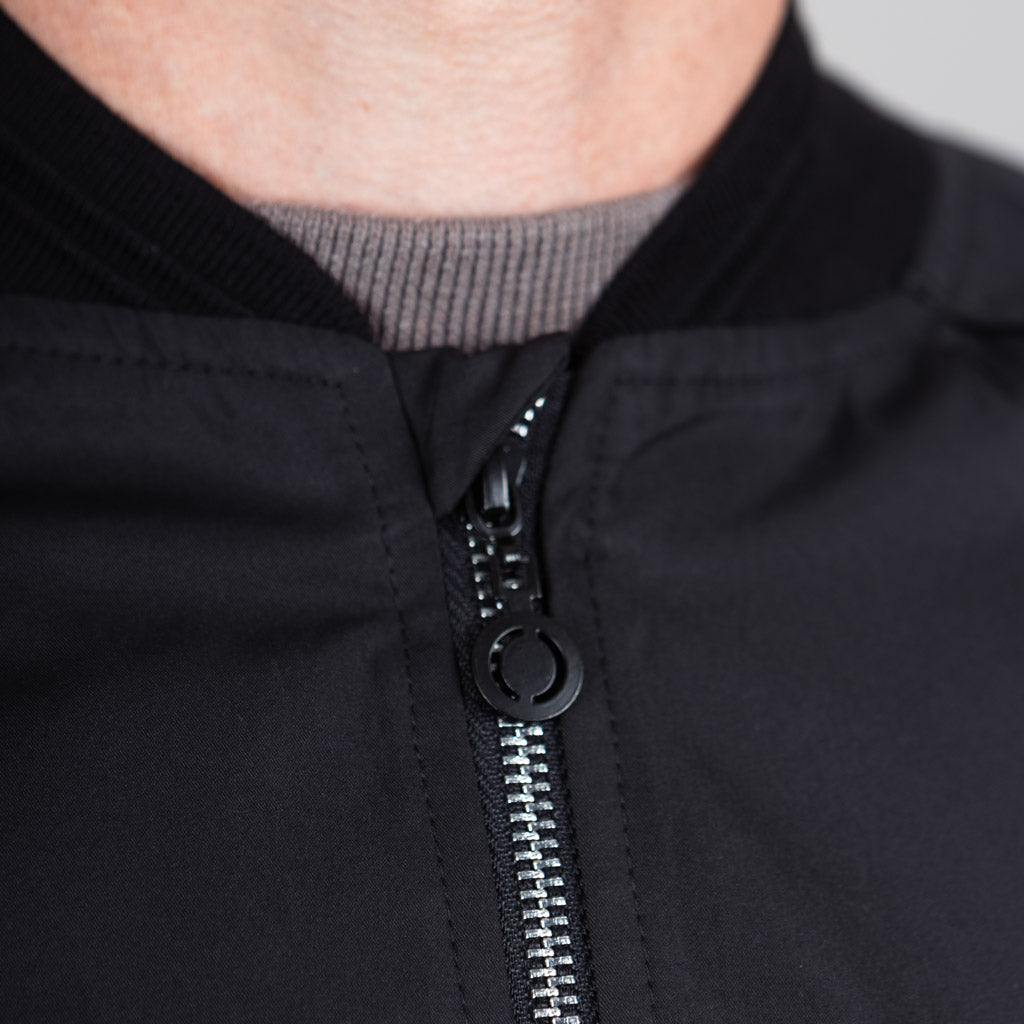 Rumsdale Lightweight Harrington Jacket - Jet Black