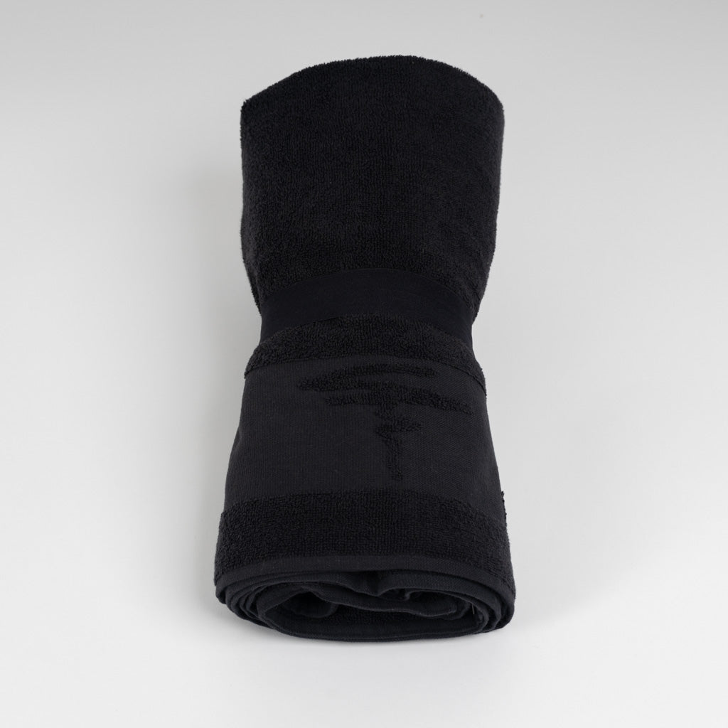 Sorsa Beach Towel - Jet Black