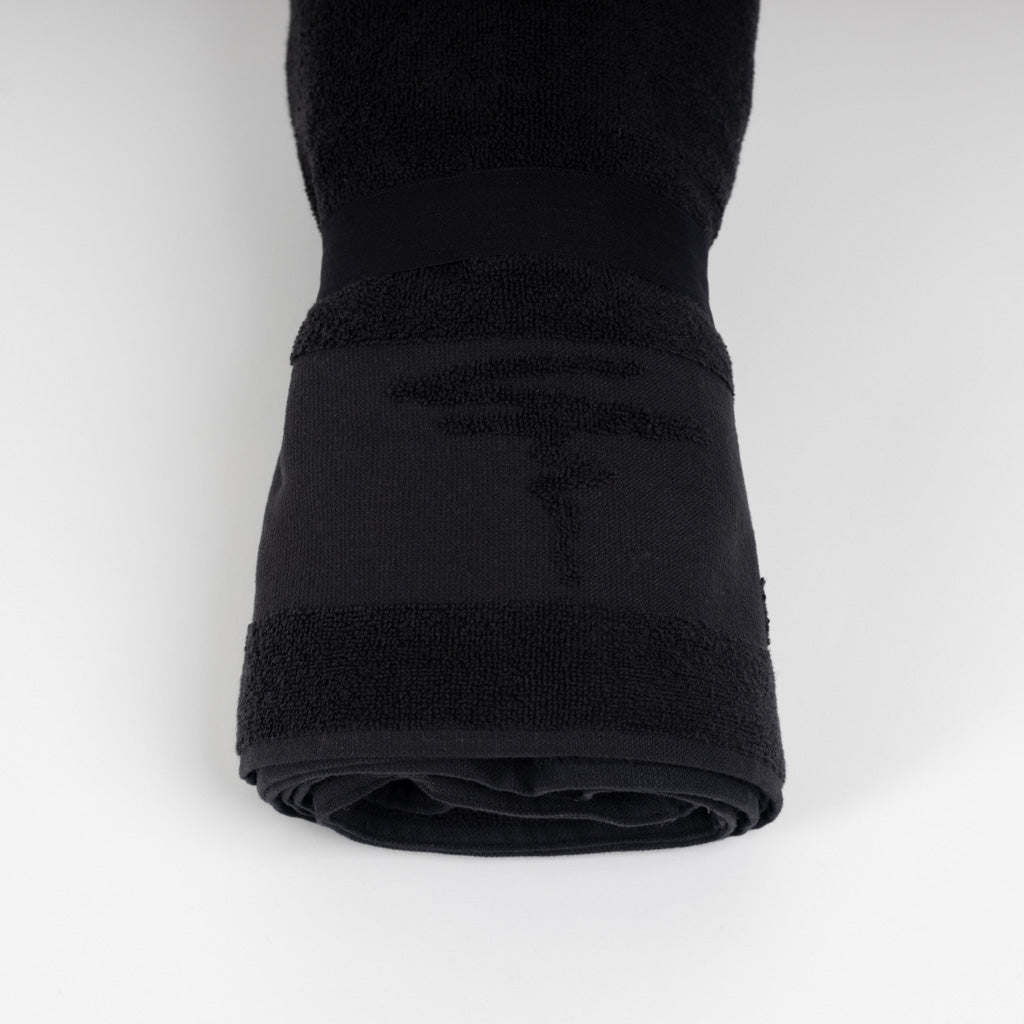 Sorsa Beach Towel - Jet Black