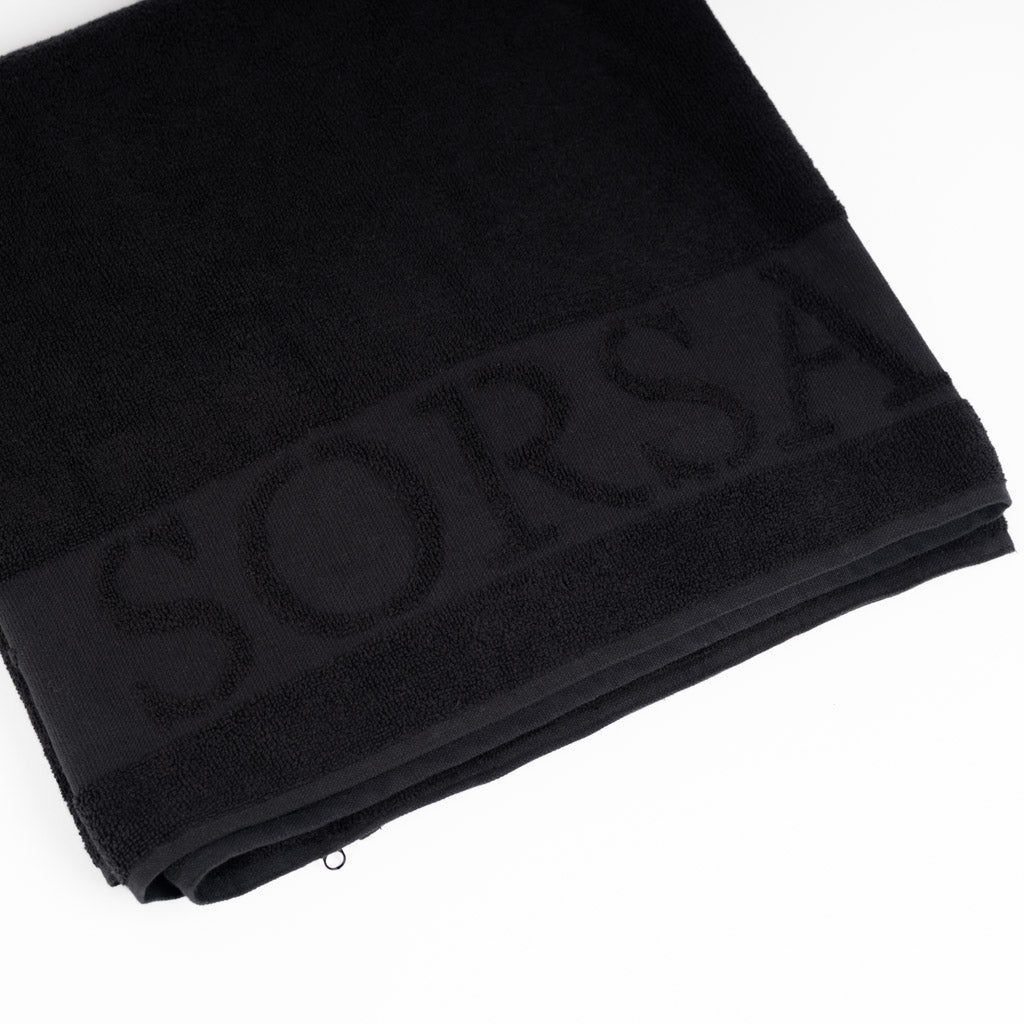 Sorsa Beach Towel - Jet Black