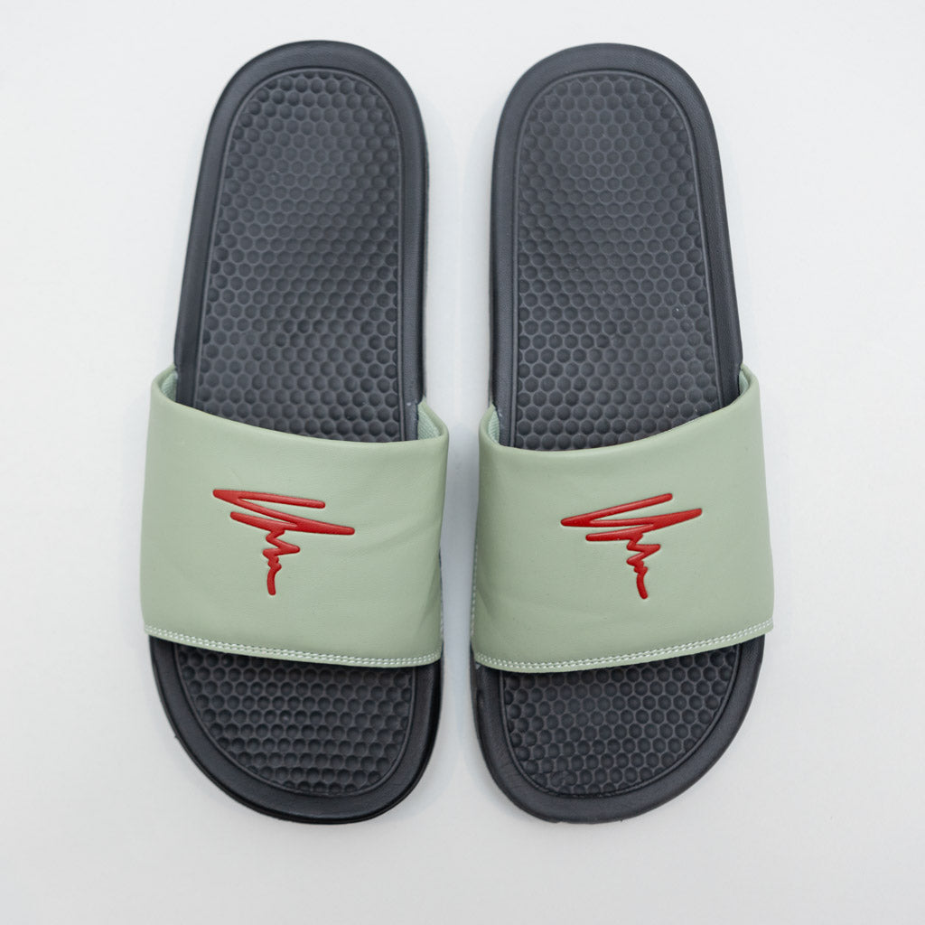 SORSA Pine Sliders - Autumn Green & Sorsa Red