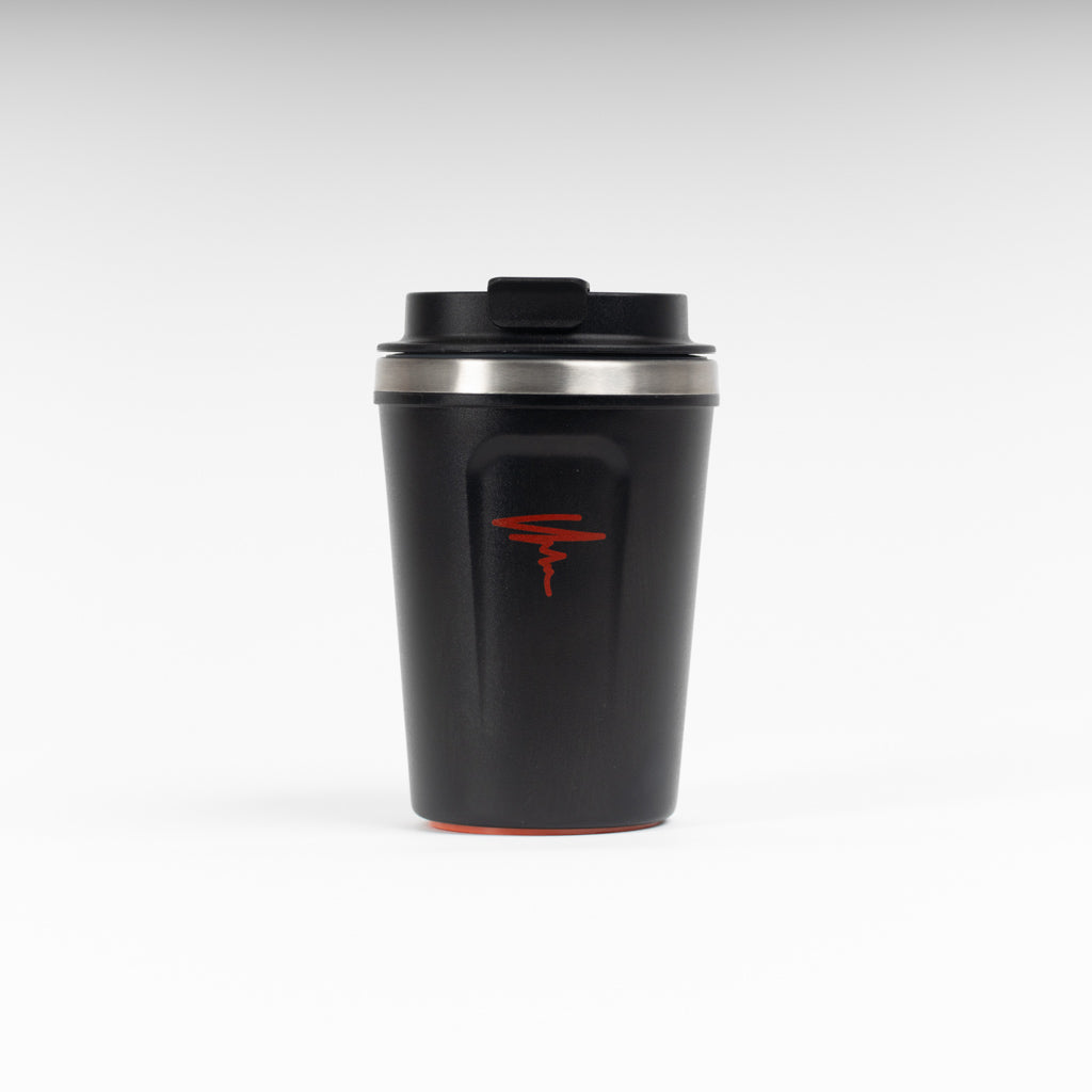 Sorsa Travel Mug - Black / Pine Wood Red