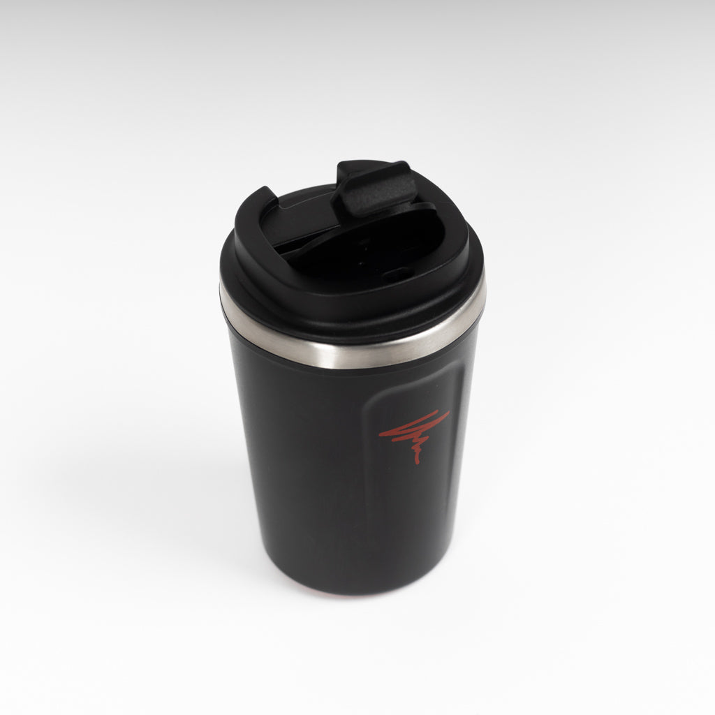 Sorsa Travel Mug - Black / Pine Wood Red