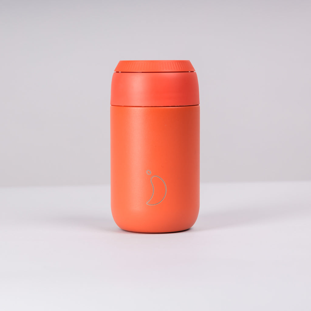 Sorsa x Chillys Coffee Travel Cup - Pine Wood Red