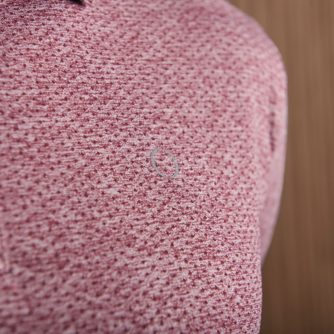 Seamless Polo Shirt Red