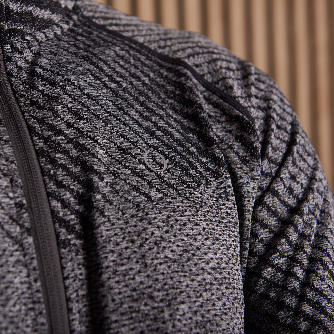 Seamless Quarter Zip Black