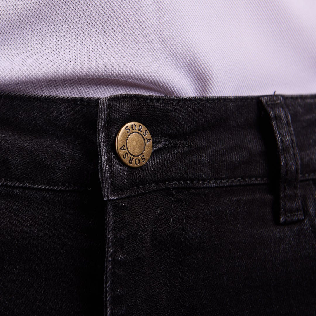 Torridon Stretch Skinny Denim Jeans Black