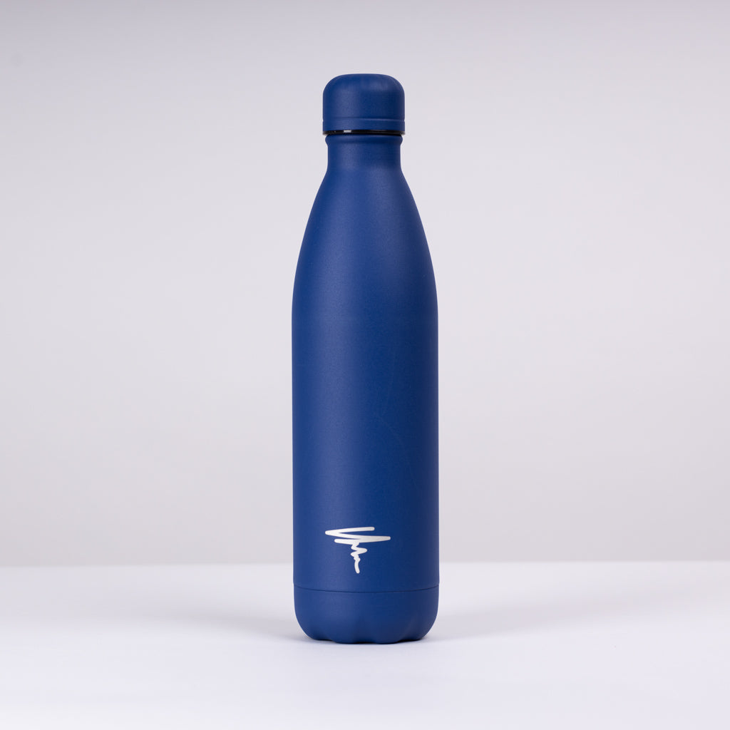 Sorsa x Chillys Insulated Screw Cap bottle (750ml) - Matte Blue