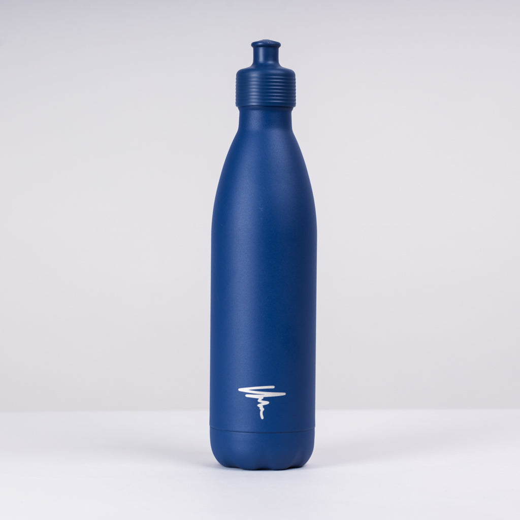 Sorsa x Chillys Insulated Sports Cap bottle (750ml) - Matte Blue