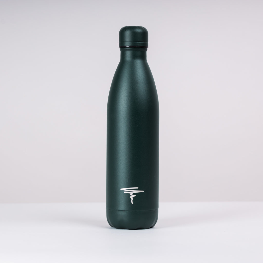 Sorsa x Chillys Insulated Screw Cap bottle (750ml) - Matte Green