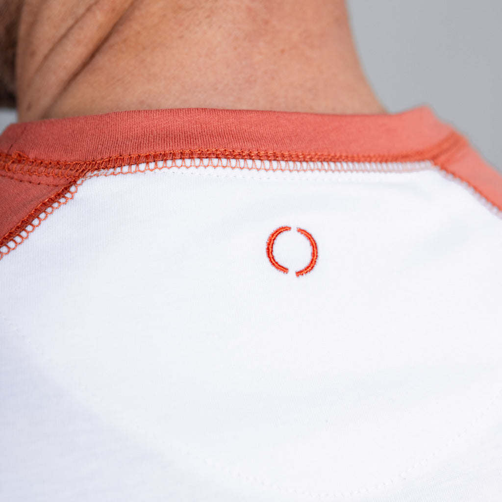 Spallander Raglan Half Sleeve T-Shirt - Optic White