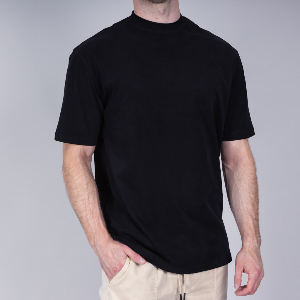 Strathy Half Sleeve T-Shirt - Jet Black