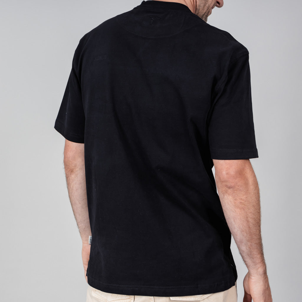 Strathy Half Sleeve T-Shirt - Jet Black