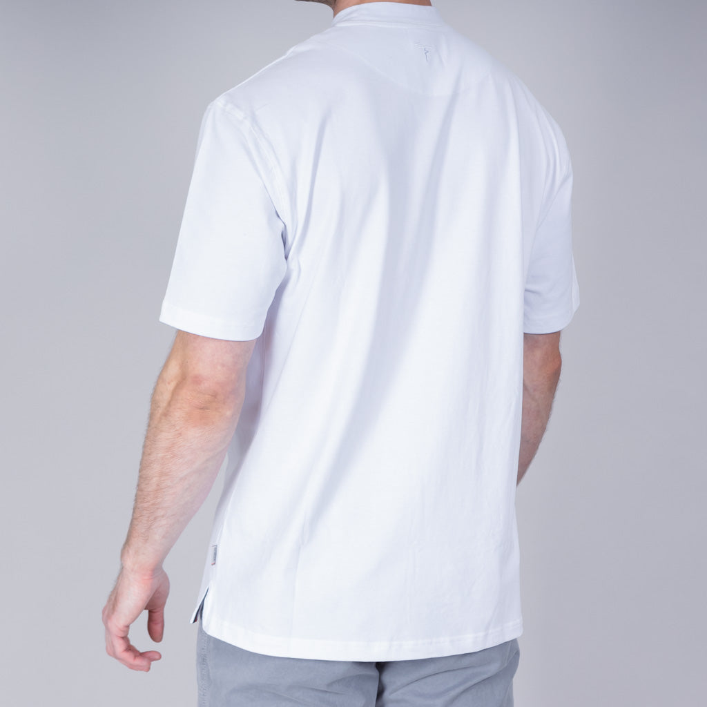 Strathy Half Sleeve T-Shirt - Silver Marl