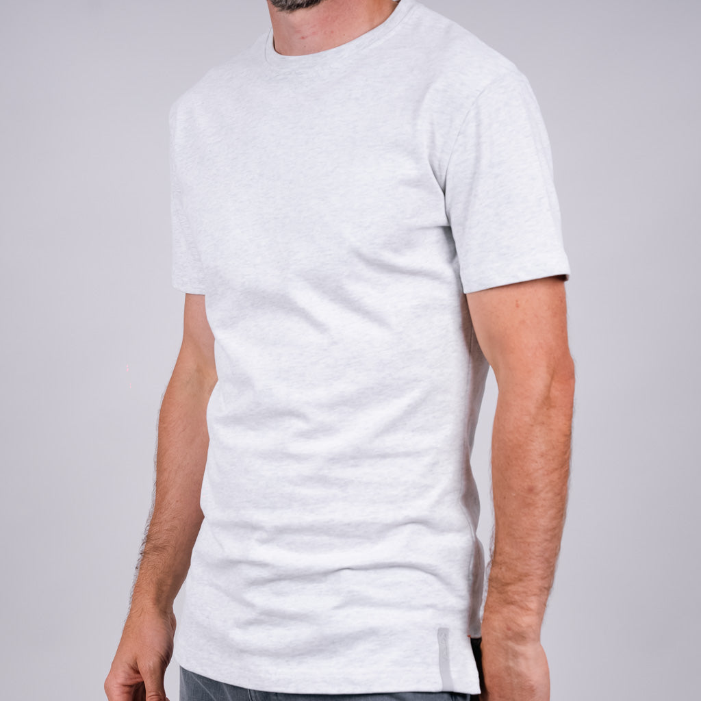 Tay Jersey Split Hem Crew Neck T-Shirt