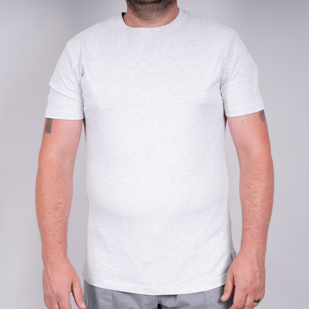 Tay Jersey Split Hem Crew Neck T-Shirt