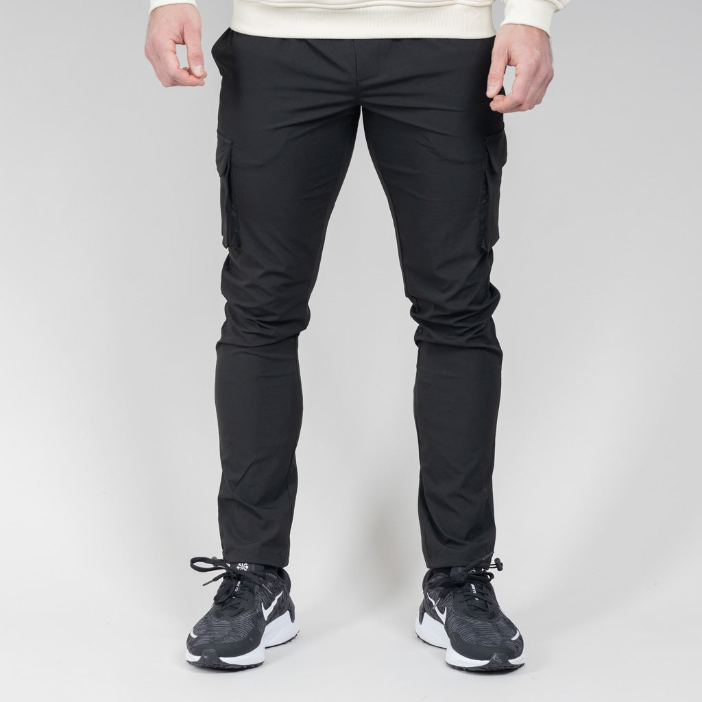 Tech Cargo Pants - Black