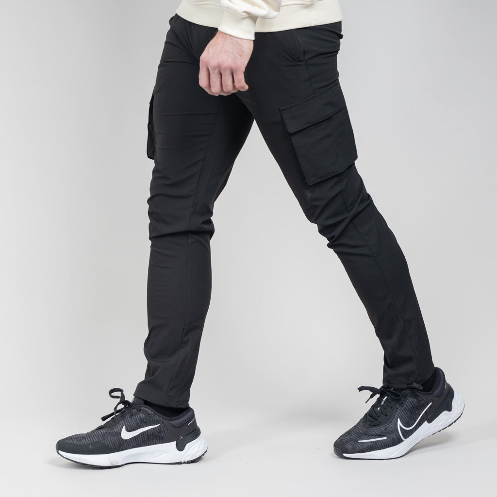 Tech Cargo Pants - Black