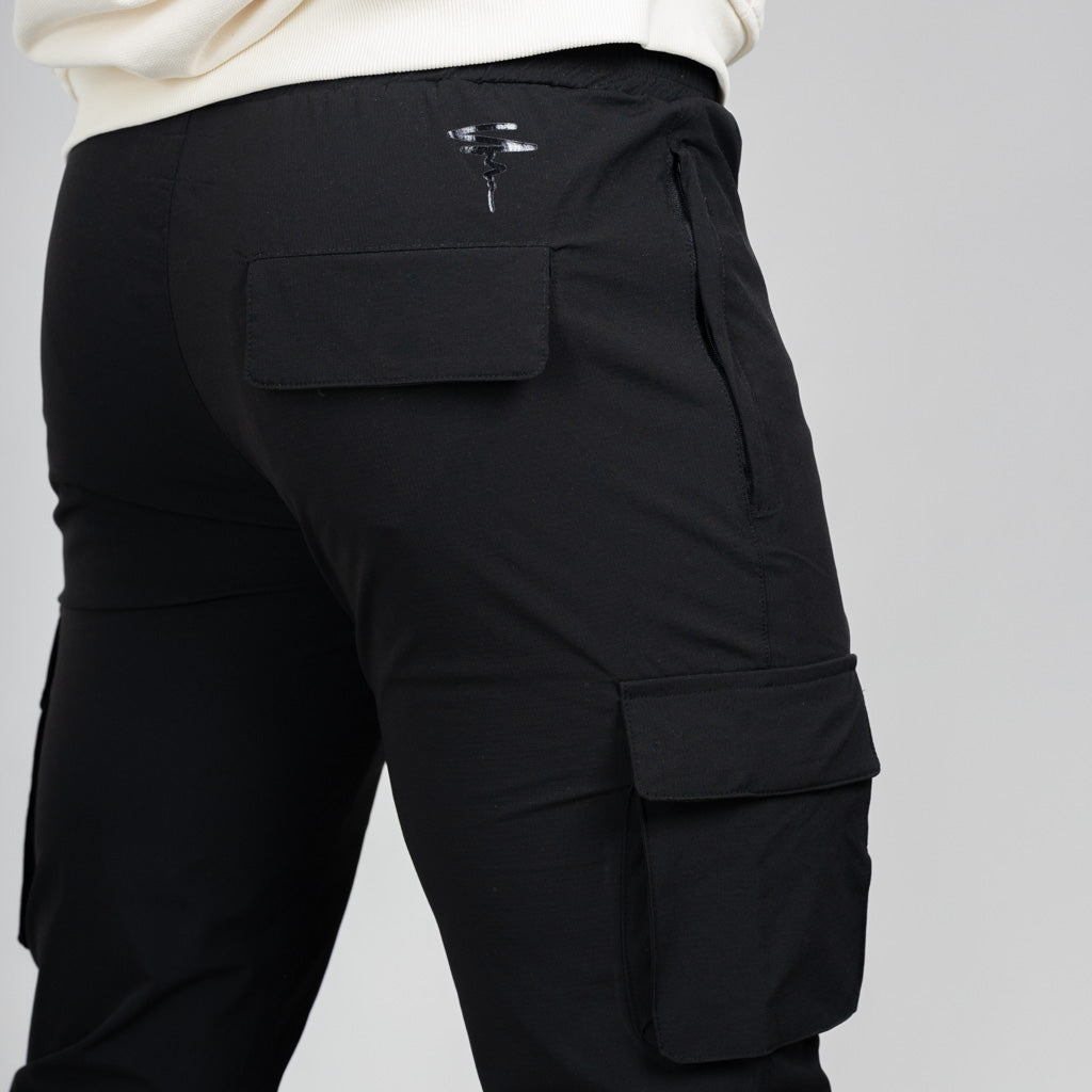 Tech Cargo Pants - Black