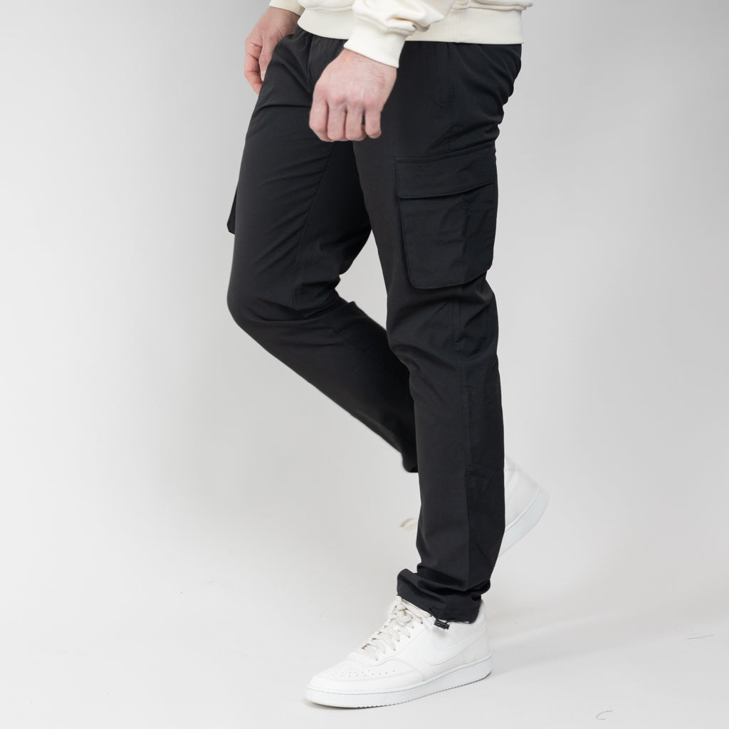 Tech Cargo Pants - Black