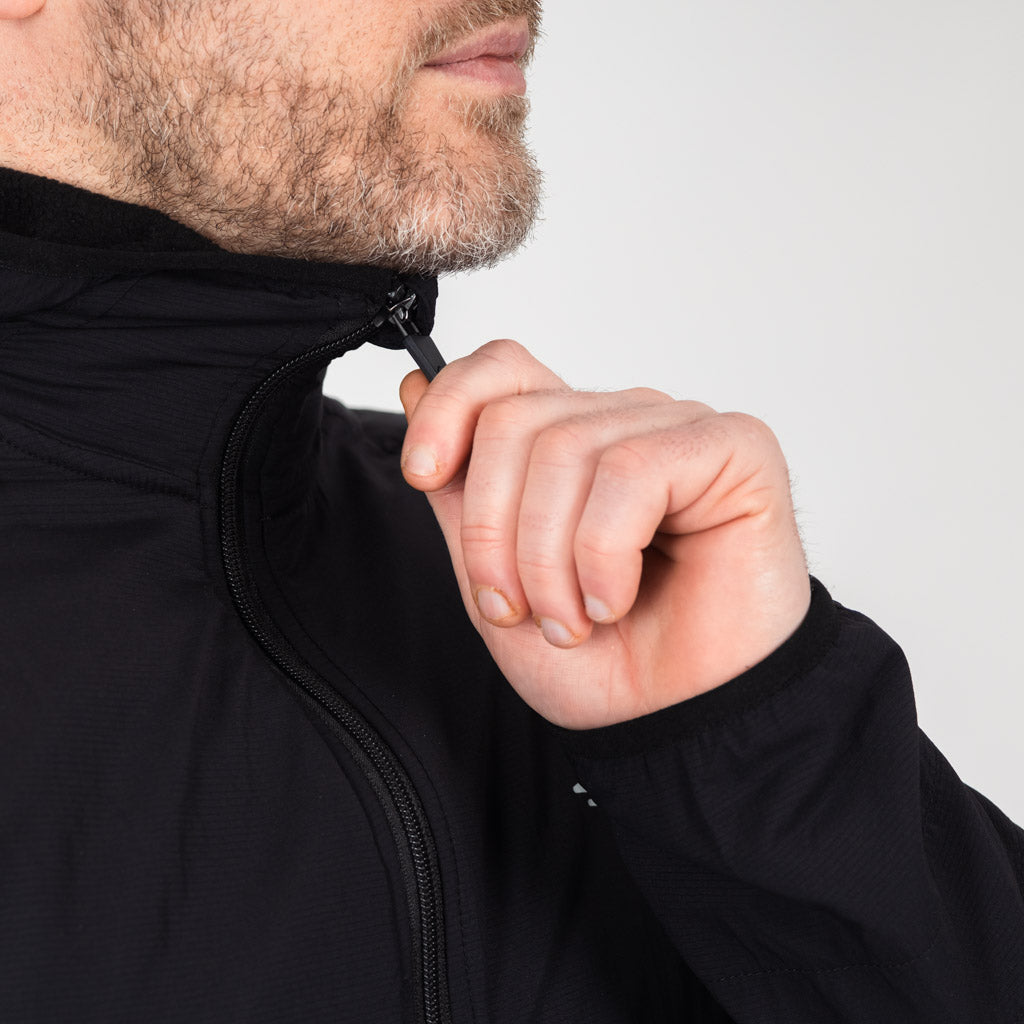 Aird Windbreaker Jacket Black