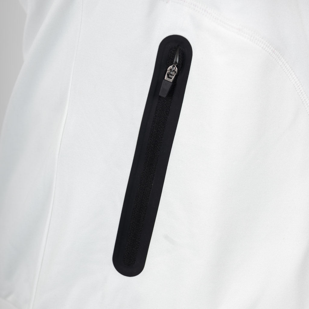 Walton Technical Hooded Zipper White