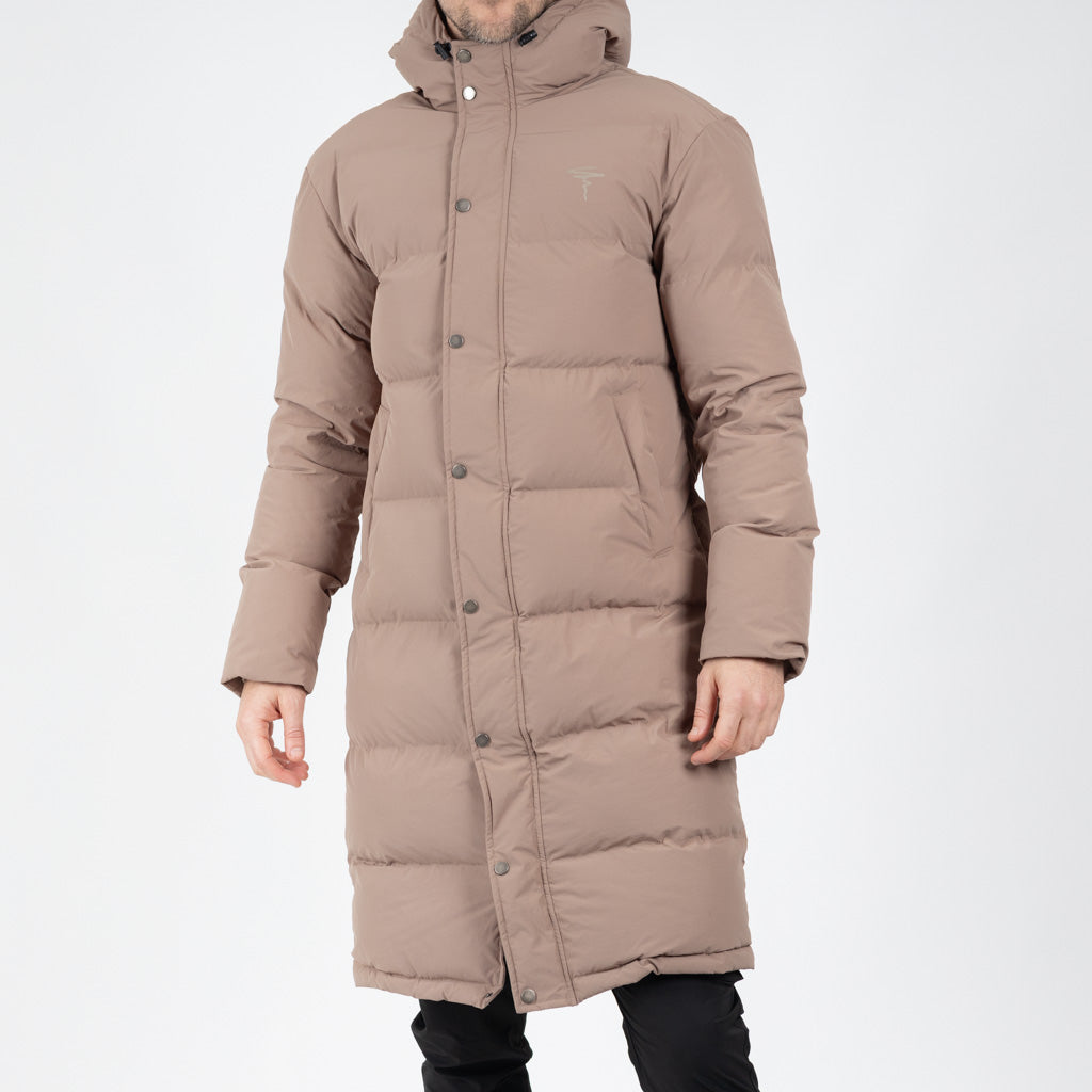 Balmoral Long Down-filled Puffer Jacket - Natural